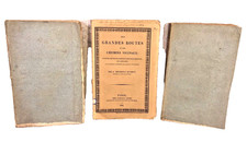 1818 1821 & 1829 French Tour Books Owned by Frederick Rossel Des Grandes Routes picture