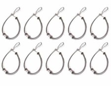 Whip Stop Hose Restraint Cable 10 Pack Air Hose Safety 200 PSI Multiple Sizes picture