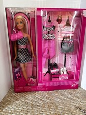 2008 PINK Barbie Doll & Accessories Gift Set #P170 - Damaged Box - NRFB - Mattel picture