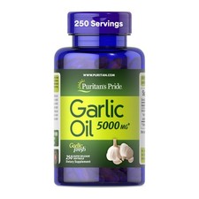 Puritan's Pride Premium Garlic Fresh 5000mg, 250 250 Count (Pack of 1), White picture