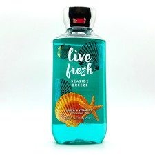 Bath & Body Works LIVE FRESH Seaside Breeze Body Wash Shower Gel 10 fl.oz picture