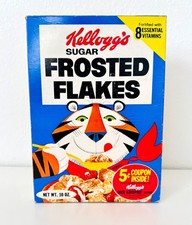 Vintage 1973 Kellogg's Frosted Flakes Cereal Box Tony Tiger Pencil Sharpener picture