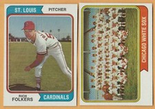 1974 TOPPS BASEBALL YOU PICK #401 - #600 NMMT ****  **** picture