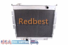 4Row Alu Radiator For 1983-1996 Ford F150/F250/F350/F59/F Super Duty 6.9L7.3L V8 picture