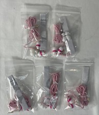 Five Sets of Skullcandy Paul Frank Riot 11mm Earbuds in White Brand New picture