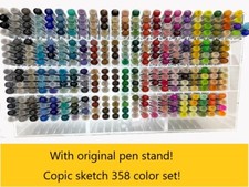 COPIC SKETCH PEN ALL COLORS 358 Set Manga Comic Marker With Pen-stand From Japan picture