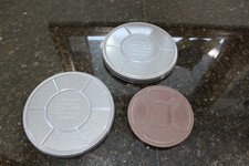 Vintage 8mm Film Cases Lot of 3 Metal picture