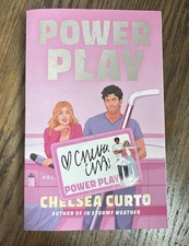 POWER PLAY by Chelsea Curto w/ signed bookplate D.C. Stars brand new paperback  picture
