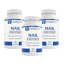 Nail Exodus Vitality Now Dietary Supplement 60 Capsules (Bundle of 3) picture