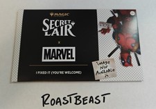 1x Magic The Gathering - Secret Lair - Deadpool I Fixed It - NON Foil Sealed NEW picture