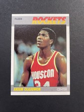 1987-88 Fleer - Hakeem Olajuwon #80 HOF Houston Rockets picture