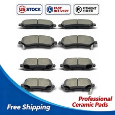 Front Rear Ceramic Brake Pad Set for Town & Country Dodge Grand Caravan Journey picture