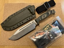 Unused WORK TUFF GEAR COMMANDER Bohler K329 Satin Jungle Camo Knife 356mm picture