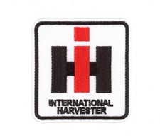 International Harvester IH Patch Iron On Sew On Farm Tractor Equipment Badge picture