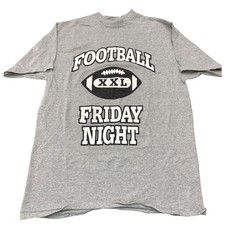 All Sport VTG 90s Football Friday Night Graphic T-Shirt Single Stitch XL USA picture