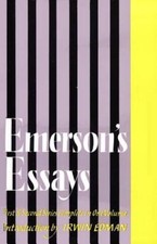 Emerson's Essays - Paperback By Emerson, Ralph Waldo - VERY GOOD picture