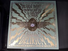 The Claypool Lennon Delirium - The Great Parrot-Ox - Green/Gold vinyl signed picture
