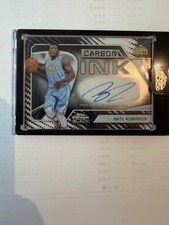 2025-26 Topps Chrome Black #CI-NR Nate Robinson Carbon Ink Autographs picture