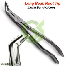 Universal Dental Root Extracting Forceps Long Beak Upper Lower Molar Extraction picture