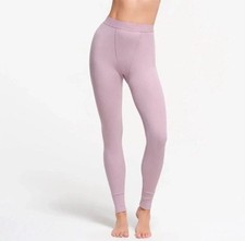 SKIMS Cotton Rib Thermal Leggings Lavender Size L picture