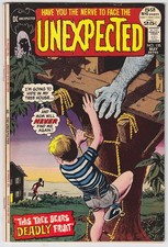 Unexpected #135 1972 Nick Cardy Cover & Art, Jack Sparling, Rich Buckler FVF 7.0 picture