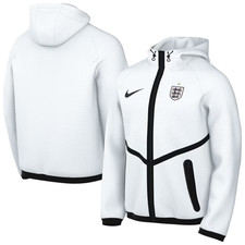 England National Team Nike 2026 Anthem Mesh Dri-FIT Full Zip Hooded Jacket White picture