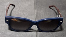 MCM MCM675SA 416 Sunglasses Navy/Grey Gradient Rectangle Shape 58mm authentic  picture