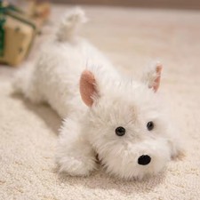42cm West Highland White Terrier Plush Toy Soft Puppy Stuffed Animal Doll Gift picture