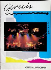 Vintage Genesis Abacab Tour Official Program 1980s Concert Rock Pop Band picture