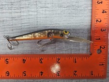 Vintage Storm Pre Rapala Deep Jr Thunderstick Lure DJ181 Blue Orange Prism picture