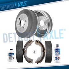 Rear Brake Drums Ceramic Shoe for GMC Silverado Sierra Chevy Silverado 1500 picture