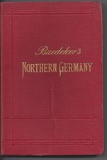 Baedeker's Northern Germany by Karl Baedeker - GOOD picture