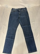 Seven7 NWT Tummyless Jeans Womens Size 10 Blue High Rise Skinny Fit picture