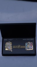 Marvel Rivals IGNITE Exclusive Jeff the Land Shark & Luna Snow Pin Set picture