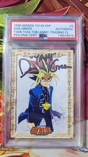 Yu-Gi-Oh PSA Signed Dan Green Yami Yugi #2 Toei Animation TCG 1998 Amada picture