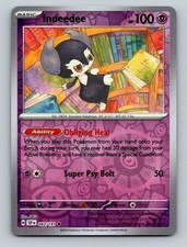 Indeedee 093/191 Uncommon Surging Sparks Pokemon Reverse Holo Lightly Played picture