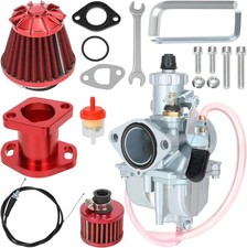 Red VM22 Carburetor Air Filter Kit For Predator 212cc 224cc CT200U Mini Bike picture
