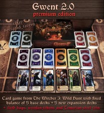 Gwent 2.0 - Witcher - 5 decks with fixed game balance + 5 new decks. PREMIUM ED. picture