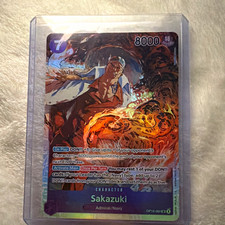 Bandai One Piece CCG Sakazuki OP16-065 Special Alt Art Foil 8000 Cost 7 picture