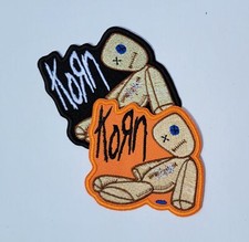 Korn patch, Korn embroidery patch, Korn rock band patch, iron/sew on patch,  picture