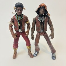 Vintage Mezco The Warriors Cleon & Cochise 2 Rare Action Figures Clean Variant picture