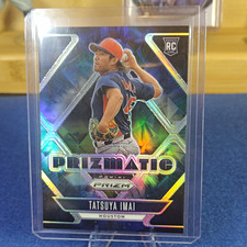 Panini 2026 Prizm Baseball blue PrizmATic Tatsuya Imai Astros RC #25 15/99 picture