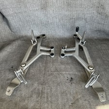 DUCATI MONSTER RIGHT  AND LEFT SIDE FOOT PEG HANGER AND CONTROLS 2000 picture