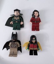 LEGO 76056 Minifigure Lot Ra’s al Ghul Talia Batman Robin DC Super Heroes picture