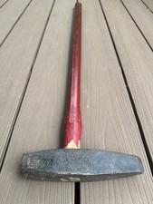 P.M.R.Y. Pere Marquette Railway 36” Railroad Track Chisel Hammer 6lb 2oz picture