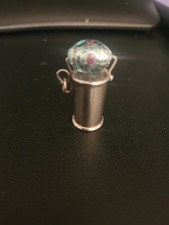 Vintage 1998 Healy Designs Sterling Silver Bead-O-Scope Kaleidoscope Charm KDH picture