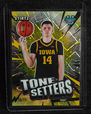 2025-26 Bowman University Best ToneSetters Bennett Stirtz TS-33 Yellow Lazer /75 picture