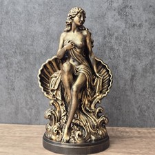 Aphrodite Shell Throne Statue Venus Greek Goddess Sculpture Pagan Altar Decor picture
