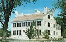 Vintage Massive Family Dwelling House Pleasant Hill Kentucky Postcard picture