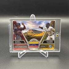 2024 Bowman Chrome - International Impact Jackson Chourio, Jaison Chourio #II-11 picture